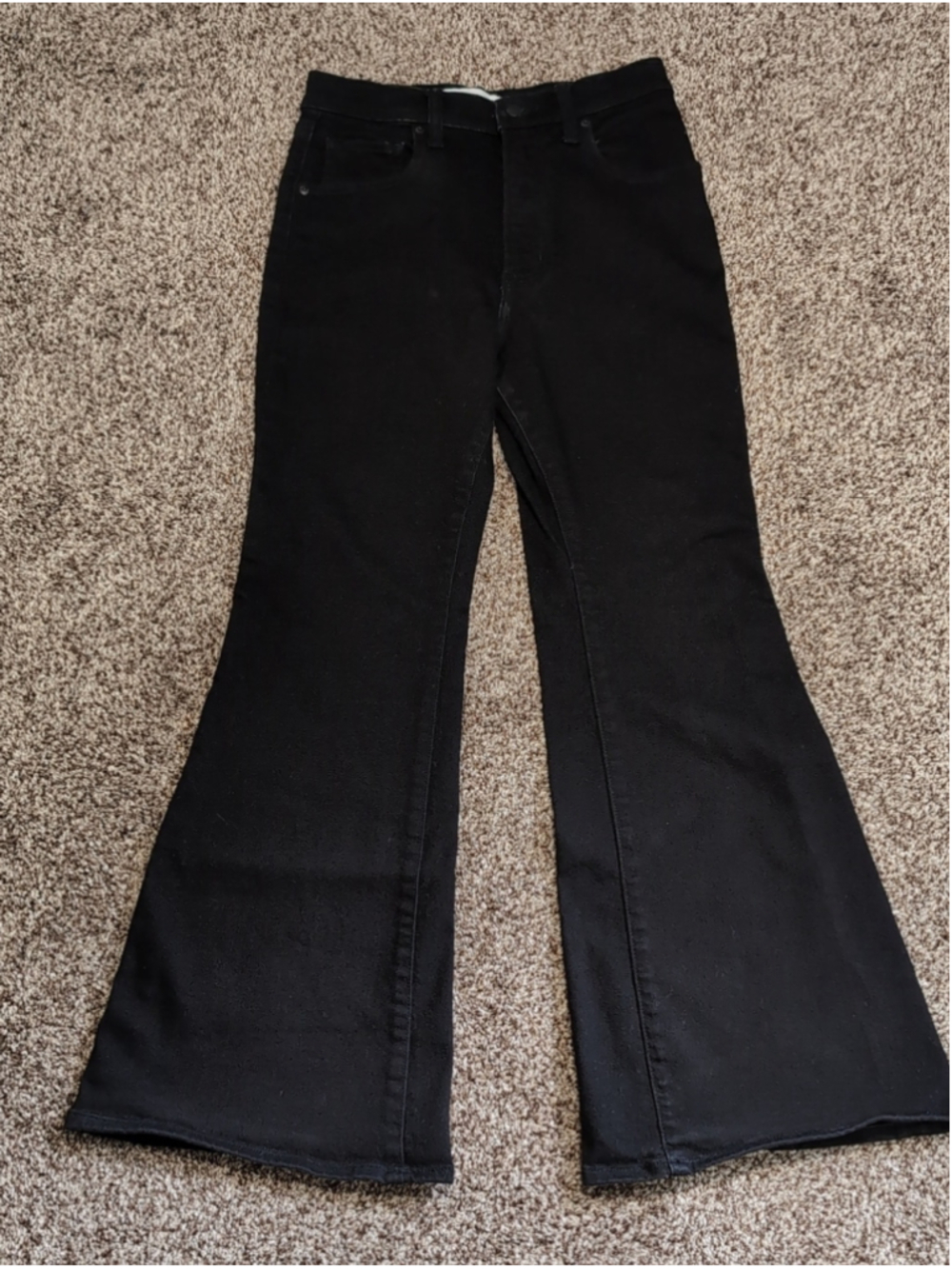 Abercrombie And Fitch The Flare Ultra High Rise Jeans Size 27